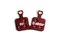 Sinter Disc brake pad Type 021 Magura Bromsbelägg Red från TCMcykel.se Artikel nr: 30563