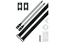 SKS Mudguard Infinity Universal Front 27,5" - 29" Framskärm matt svart 75mm från TCMcykel.se Artikel nr: 30627