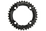 SRAM Kedjedrev 104 mm Yttre (Tvådelat) 36T 4 bultar Matt Svart 2x10 från TCMcykel.se Artikel nr: 31995