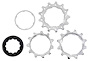 SRAM PG-1231 Replaceable Cogs 12 vxl 11T-12T-13T Silver från TCMcykel.se Artikel nr: 32532