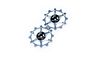 JRC JRC Narrow-Wide Ceramic Jockey Wheels | Keramiska rulltrissor Sram Silver