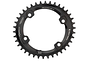 Wolf Tooth  Wolf Tooth Elliptical 110 BCD 4 Bolt Chainring for Shimano GRX 38T