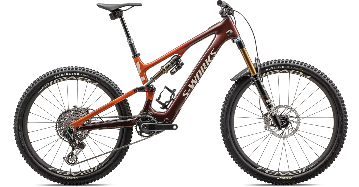 Specialized Specialized S-Works Turbo Levo SL | Gloss Rusted Red / Redwood / White Mountains