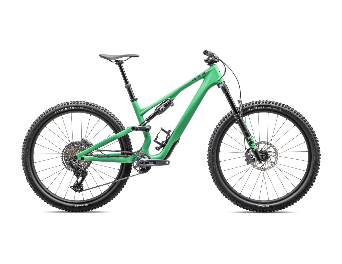 Specialized Specialized Stumpjumper 15 Expert | Heldämpad MTB | Satin Electric Green / Satin Forest Green